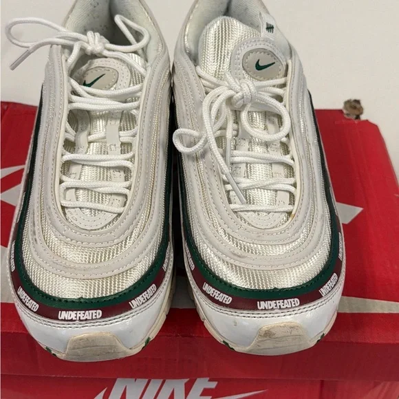 Nike Air Max 97 Cream and Black Sneakers - Picture 10 of 14